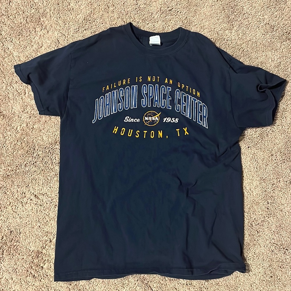 COPY - Navy blue NASA shirt, collectible